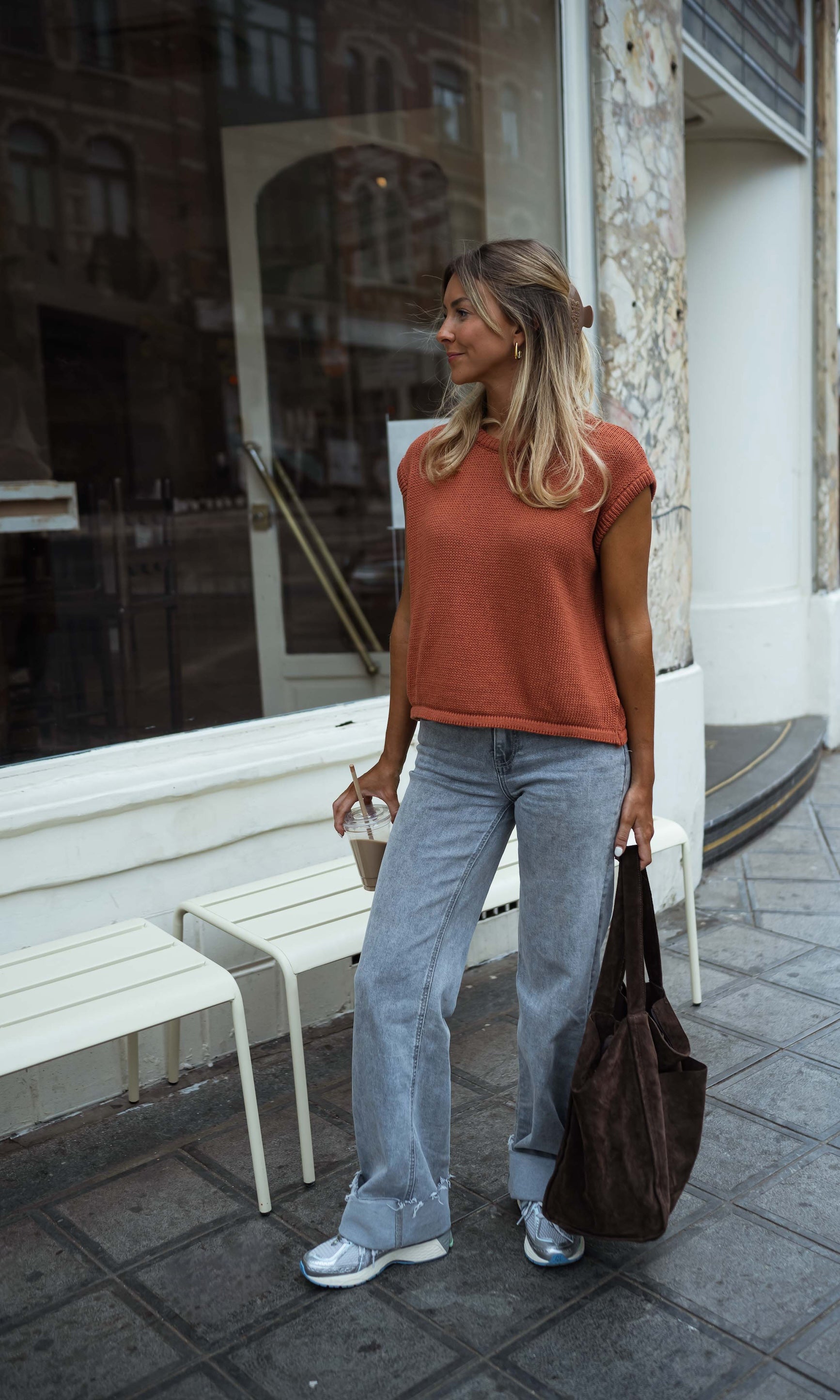 Terracotta Kathia Sweater