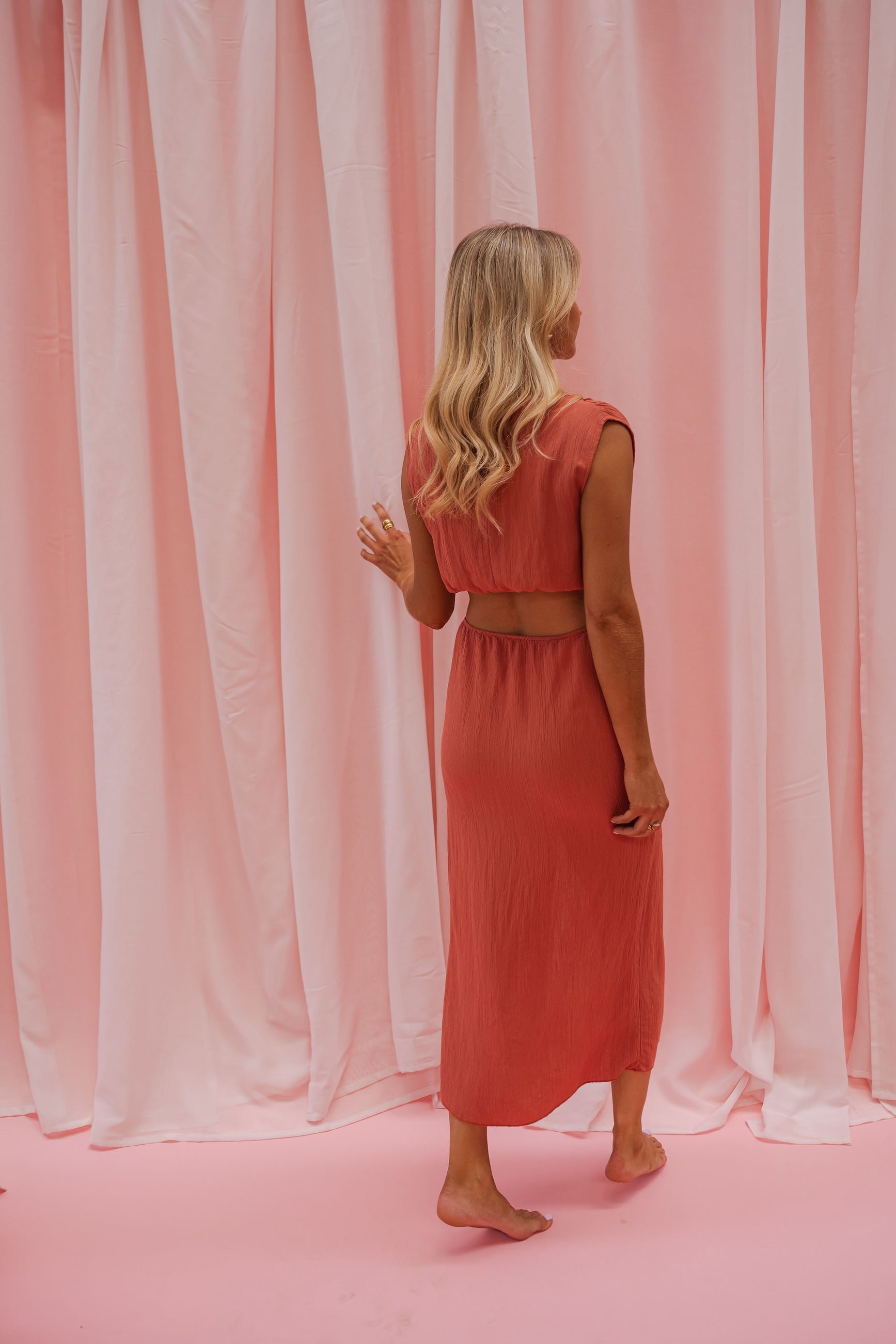 Terracotta Kristen Dress