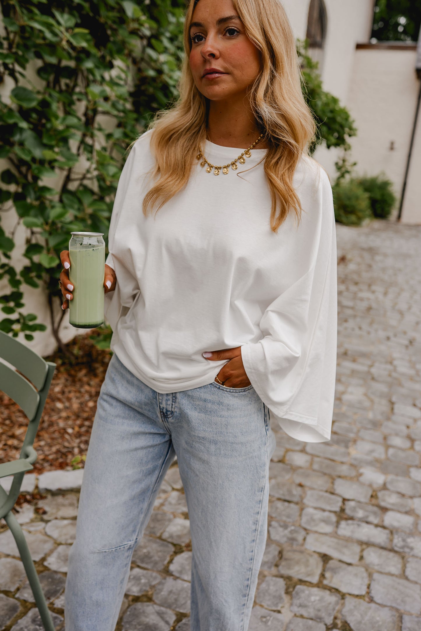 White Bene T-Shirt