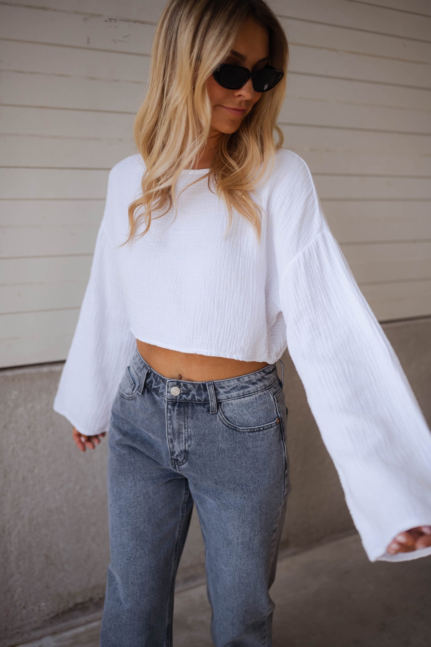White Gwendy Blouse
