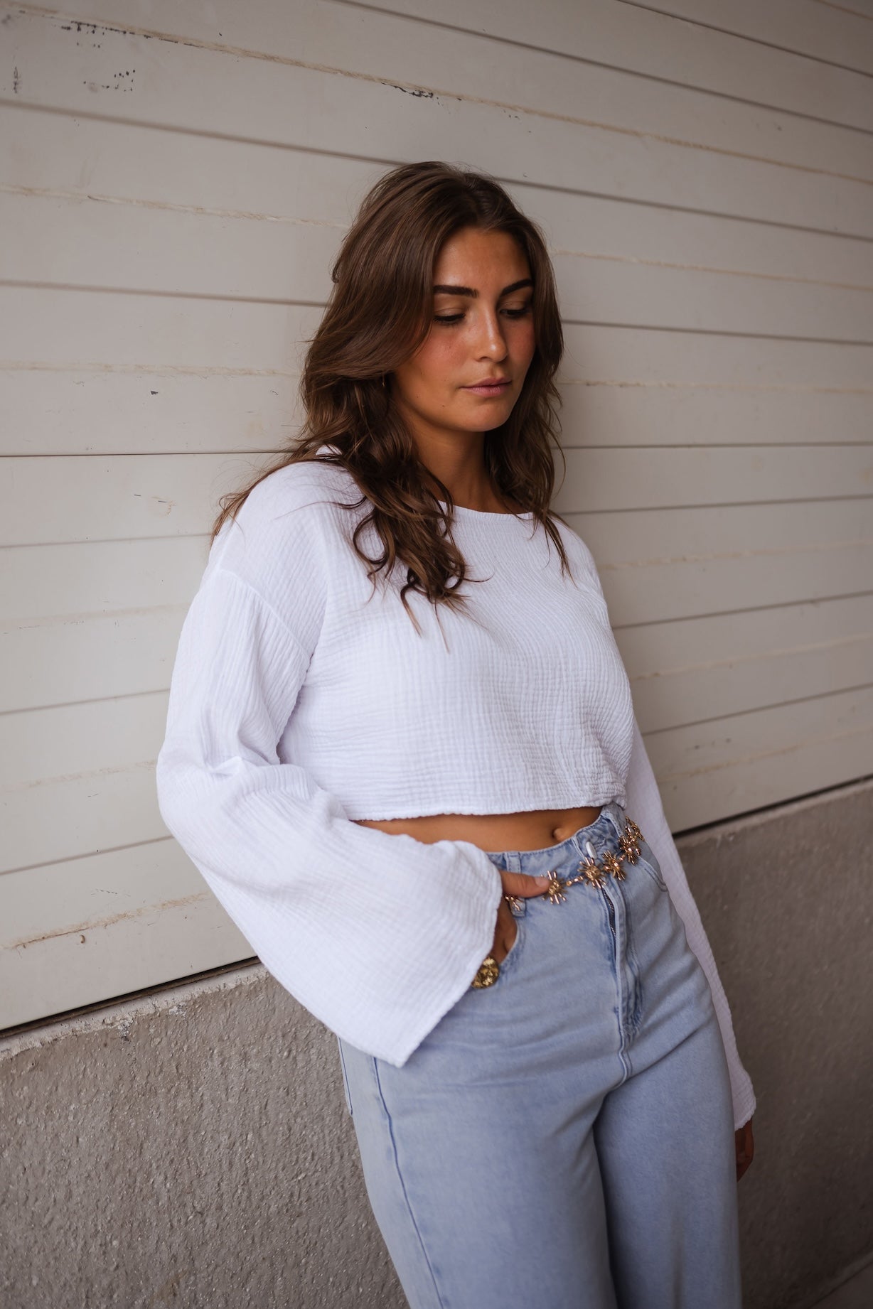 White Gwendy Blouse