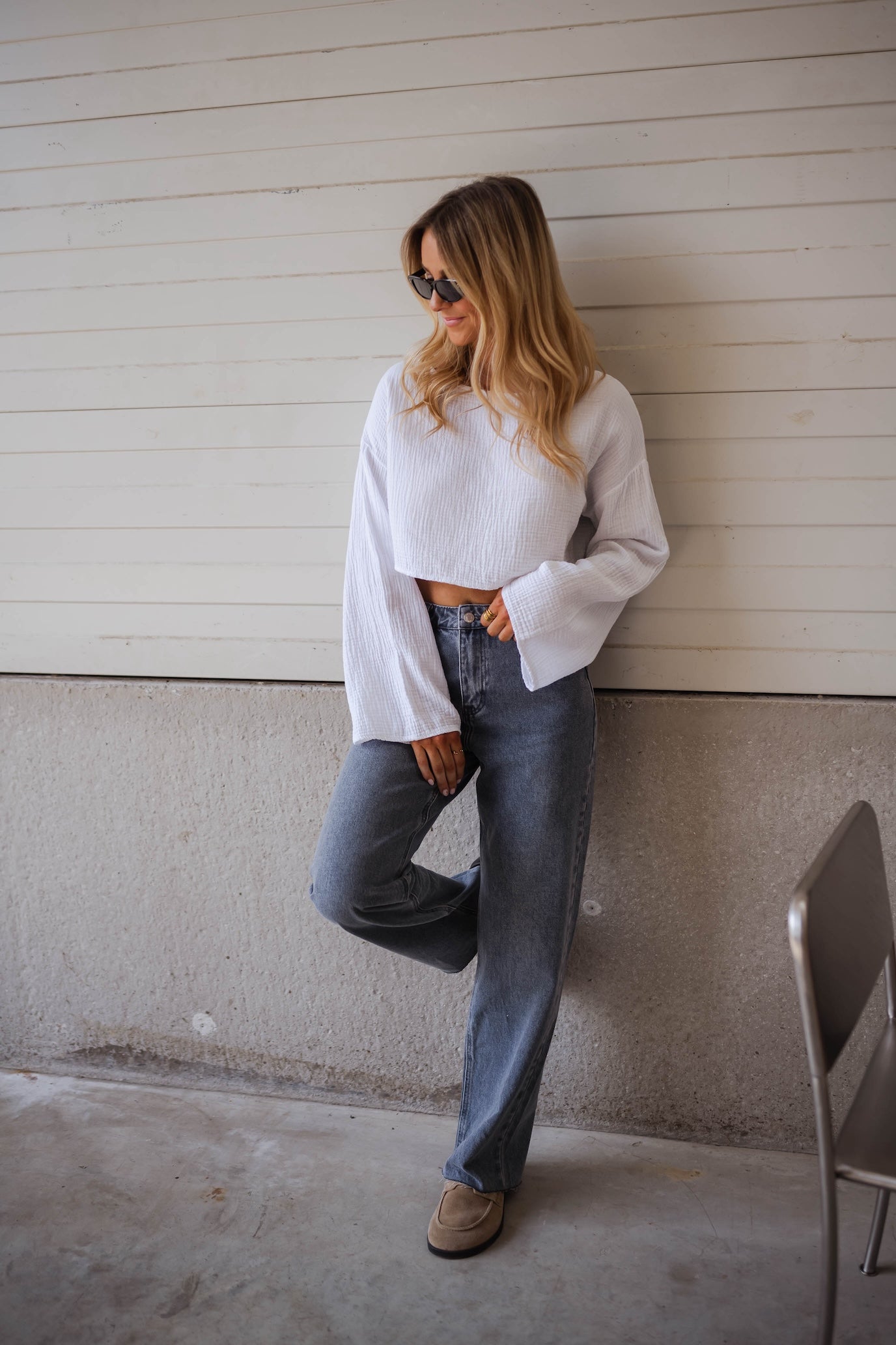 White Gwendy Blouse