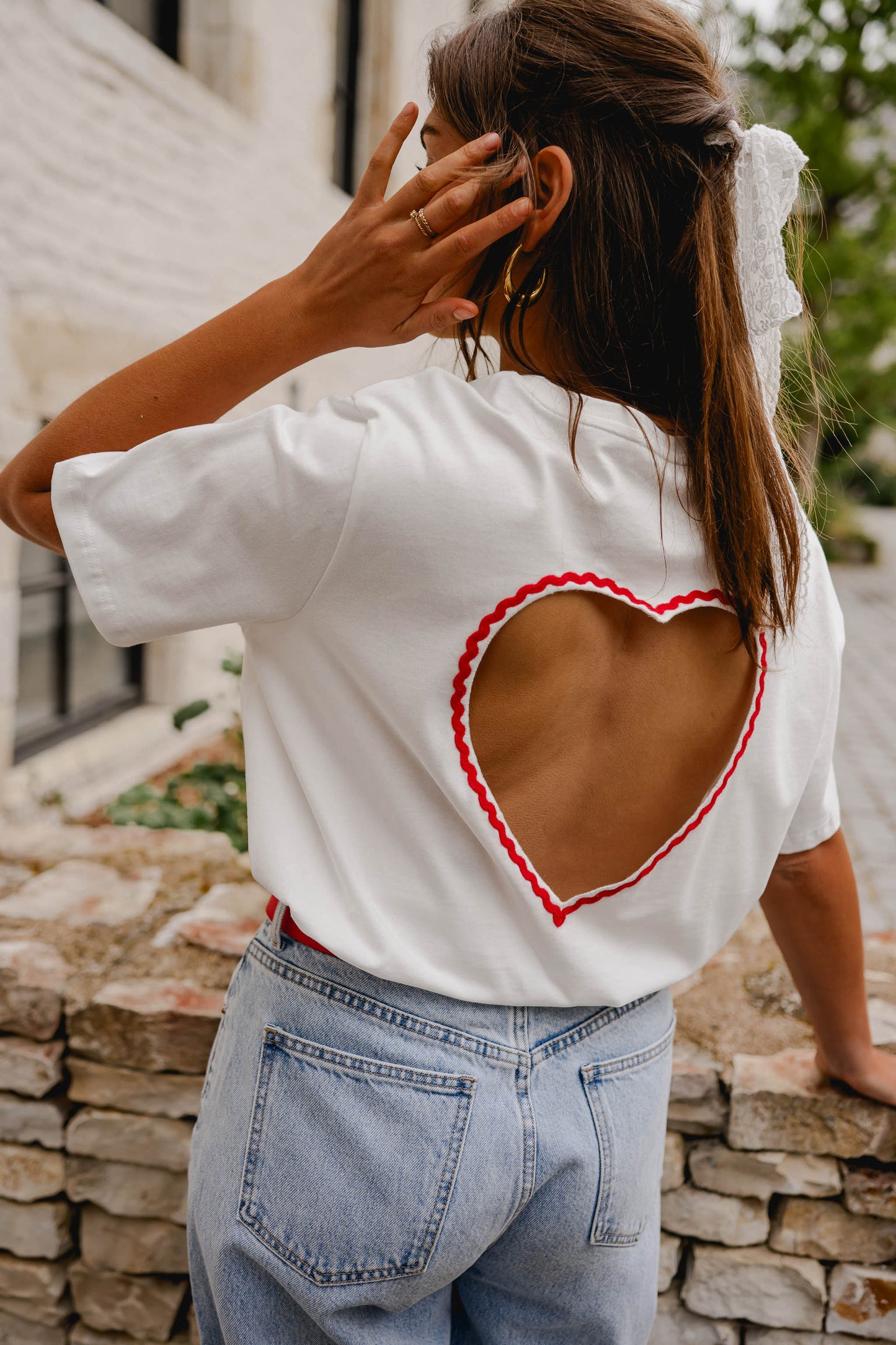 White Naya T-Shirt