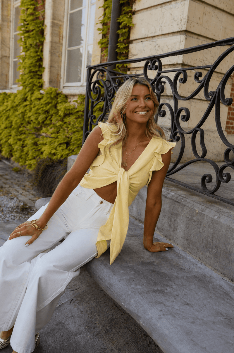 Yellow Beth Top