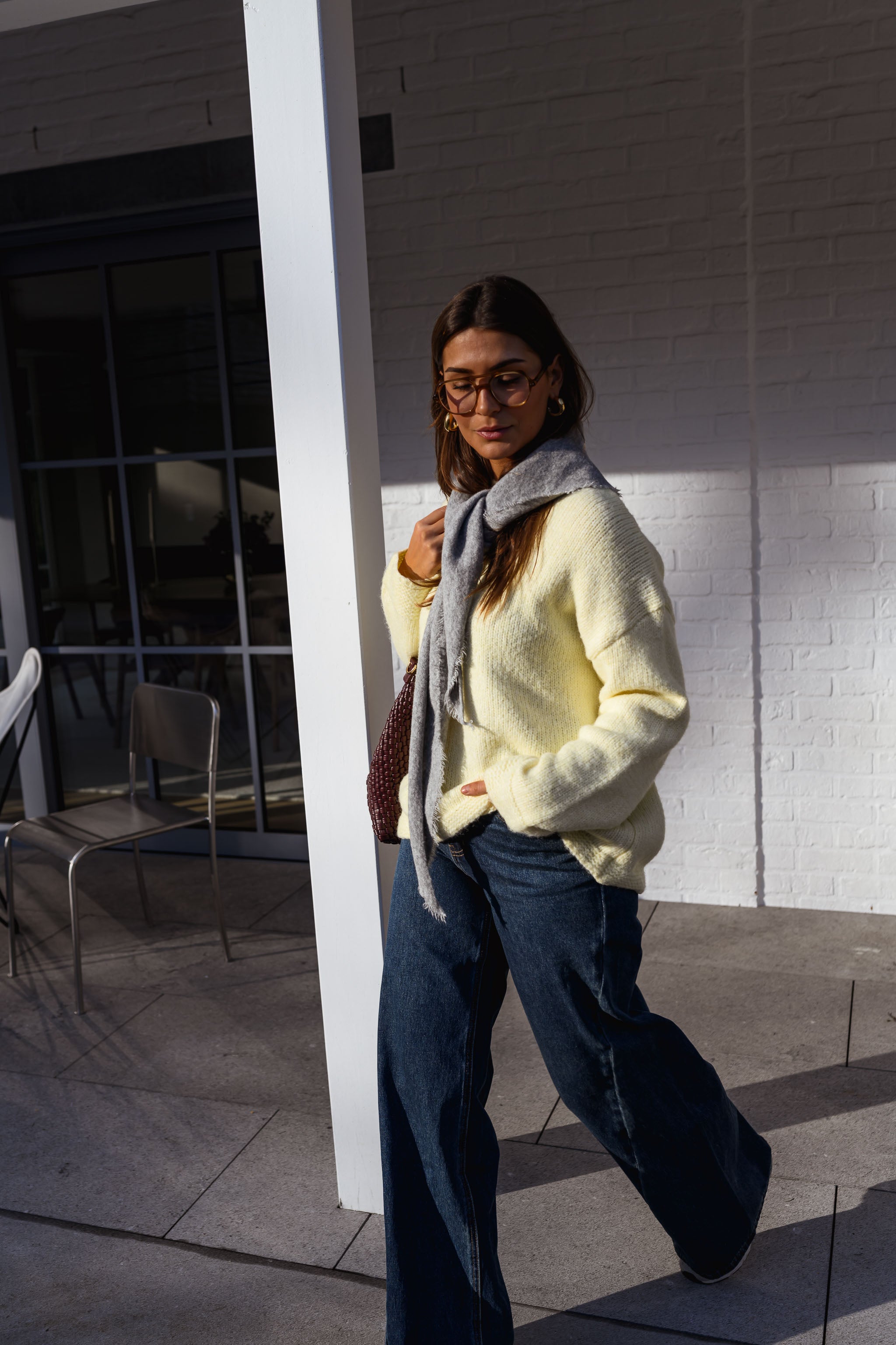 Yellow Elisa Sweater