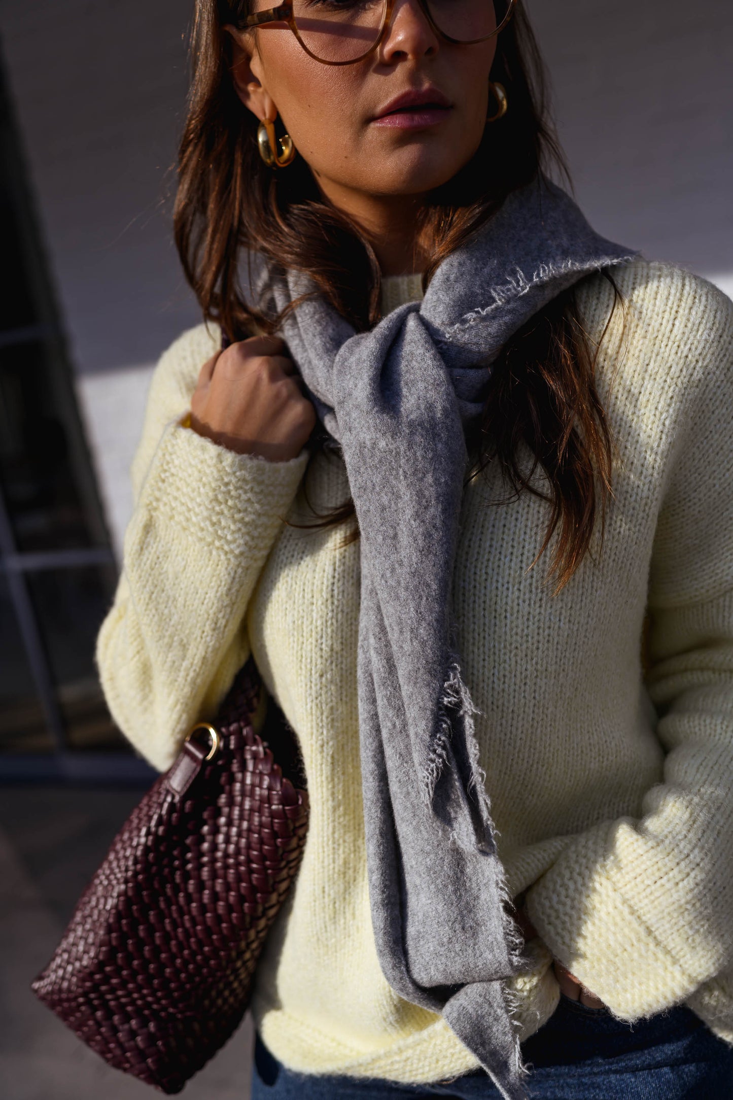 Yellow Elisa Sweater