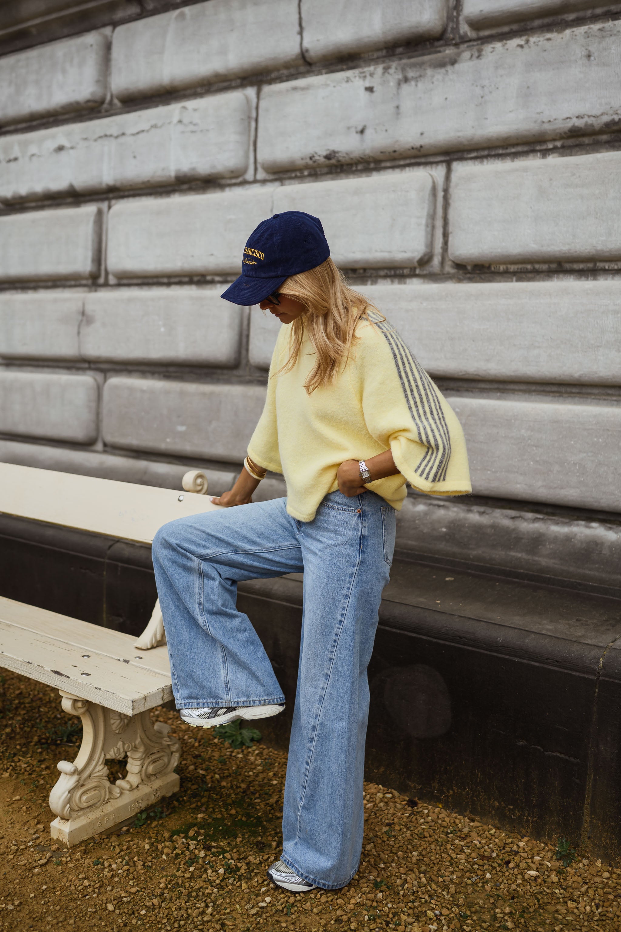 Yellow Larry Sweater