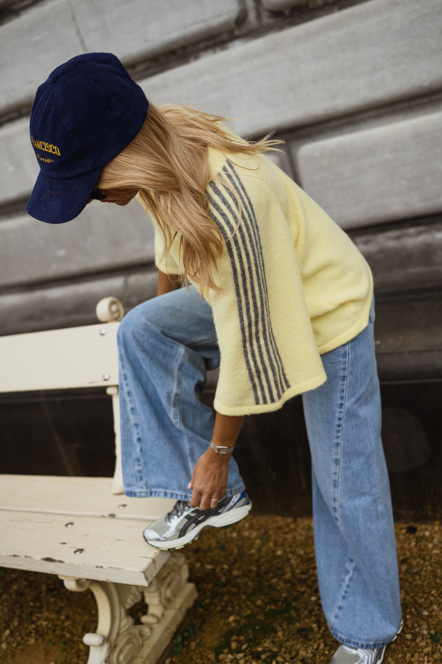 Yellow Larry Sweater