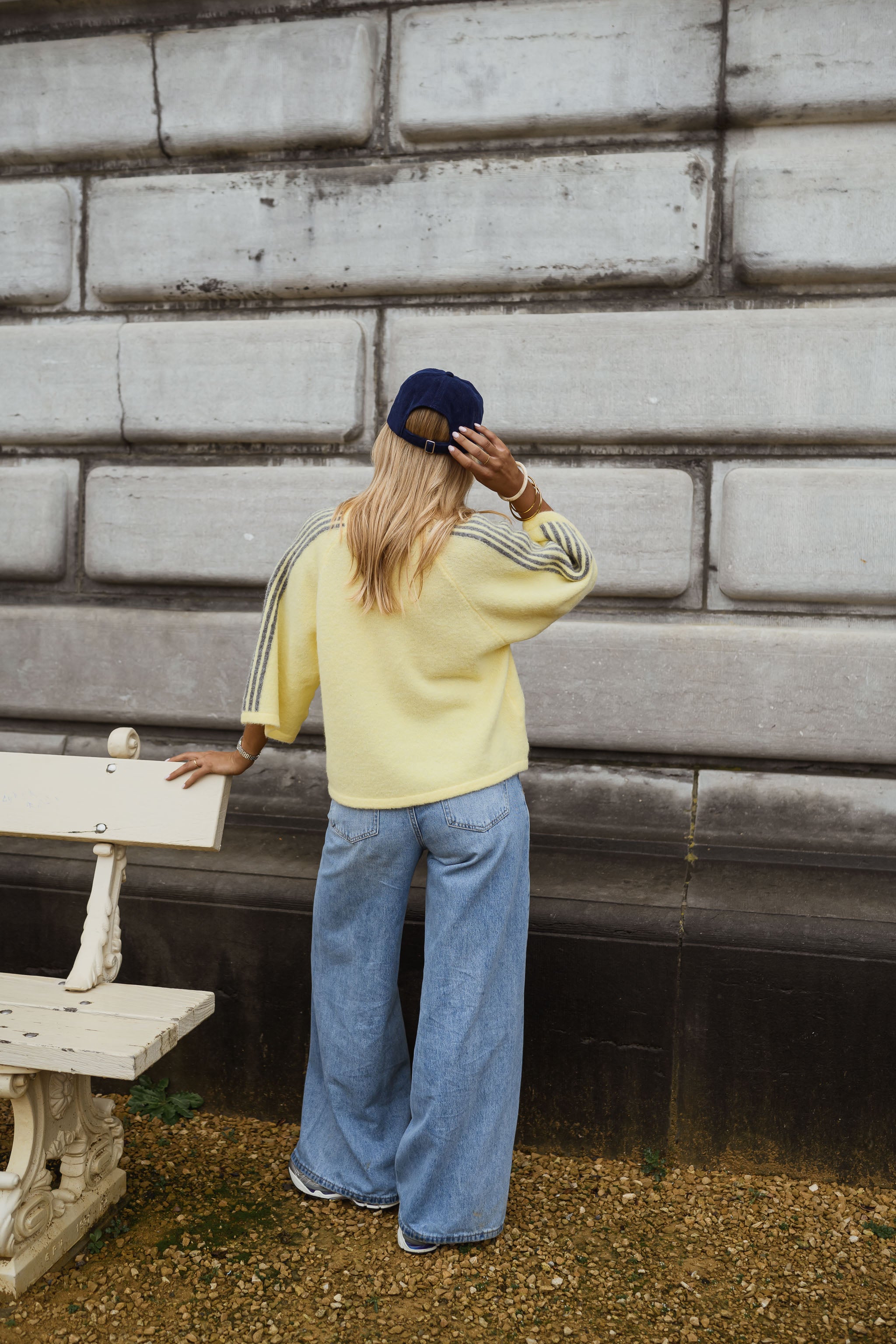 Yellow Larry Sweater