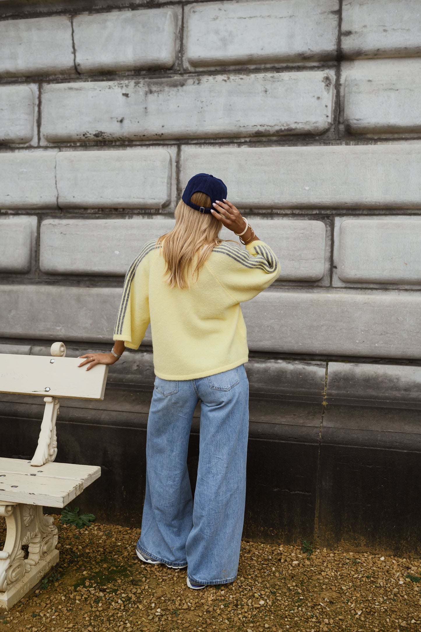 Yellow Larry Sweater