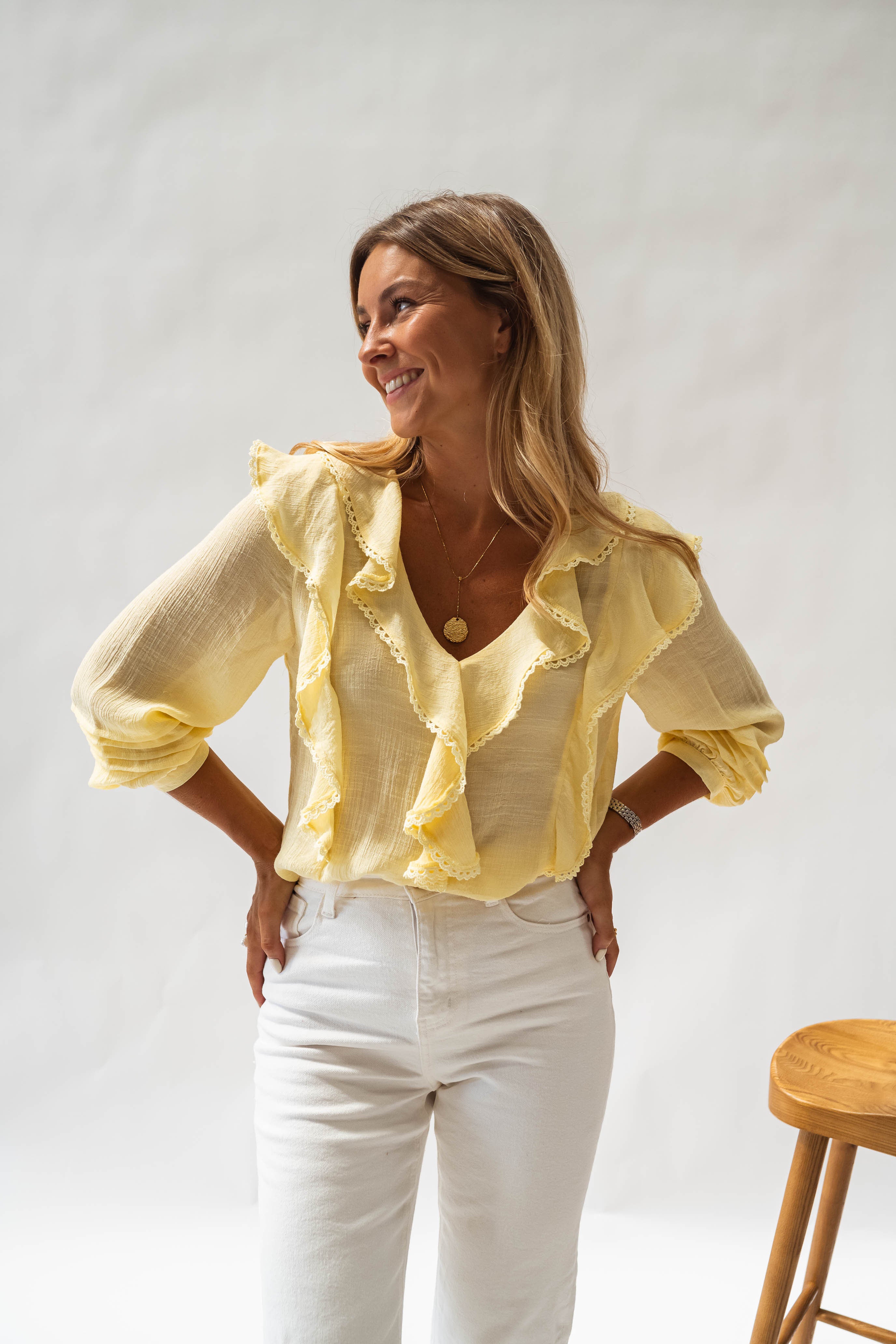 Yellow Sophie Blouse