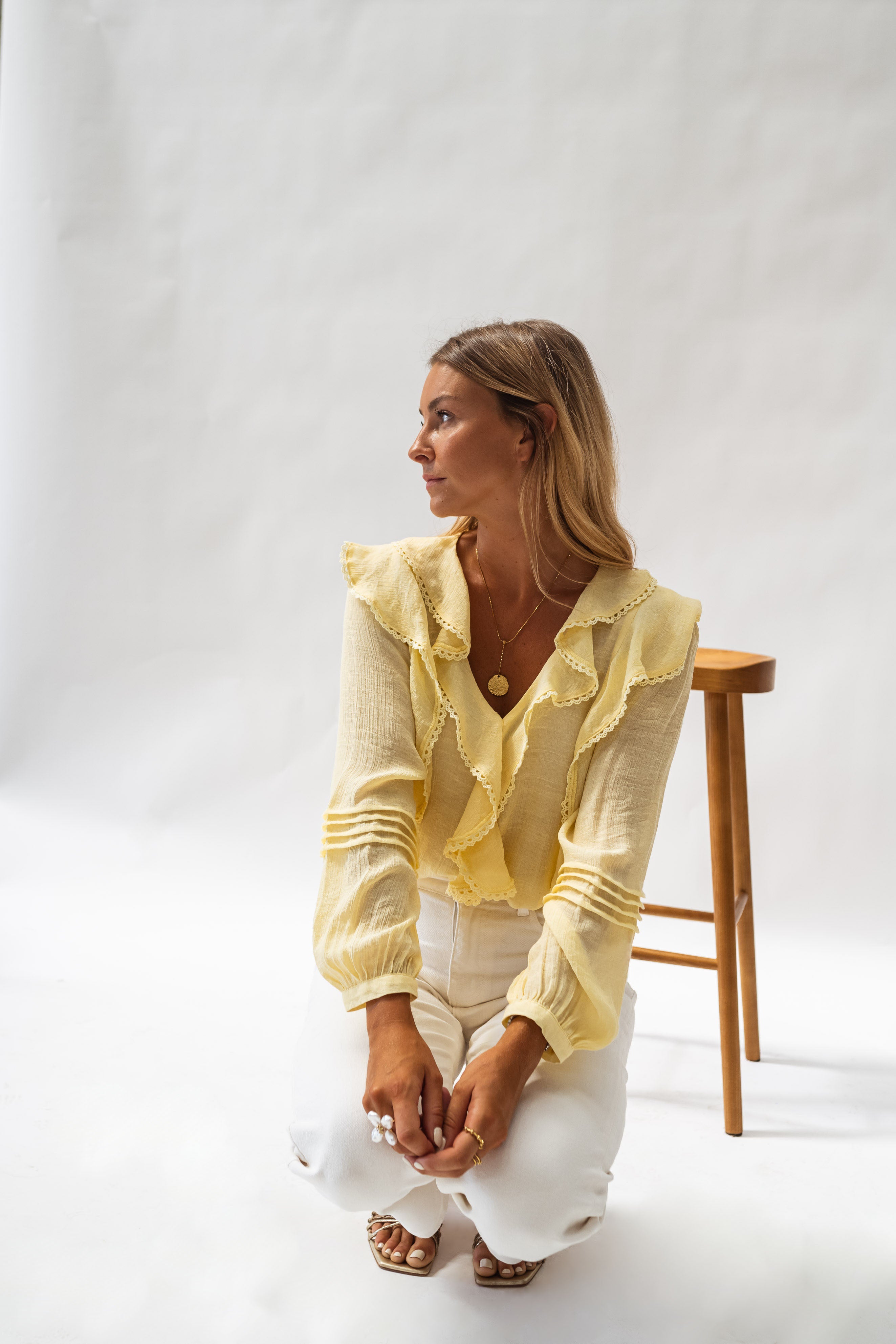 Yellow Sophie Blouse