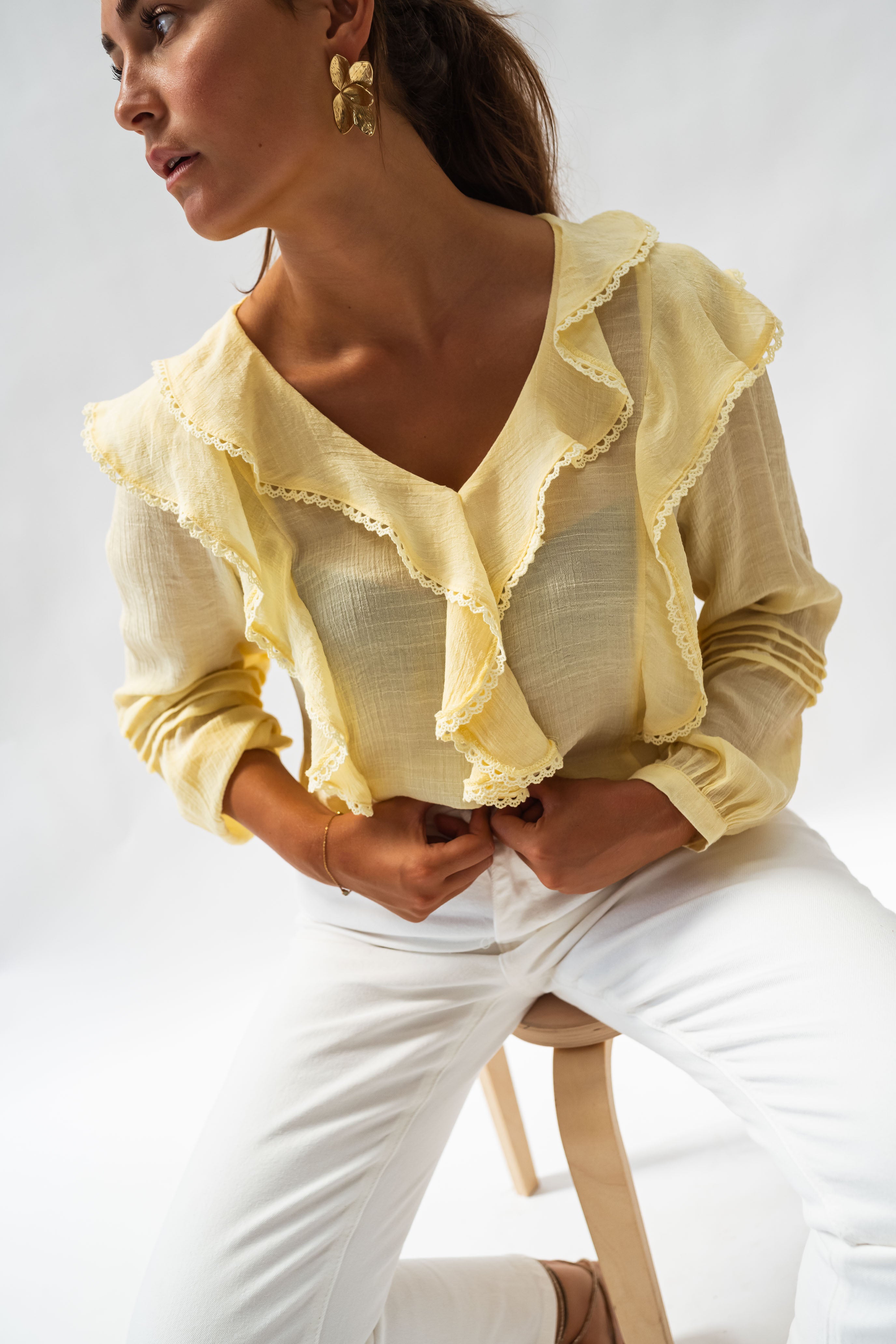 Yellow Sophie Blouse