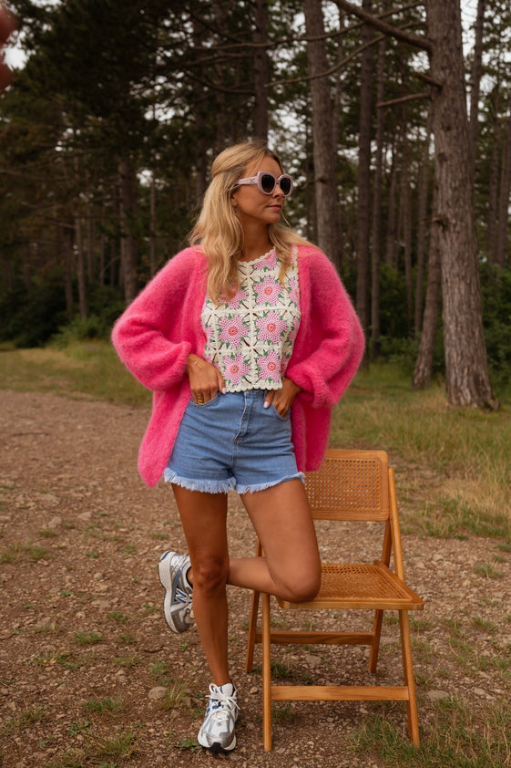 Pink Emma Cardigan