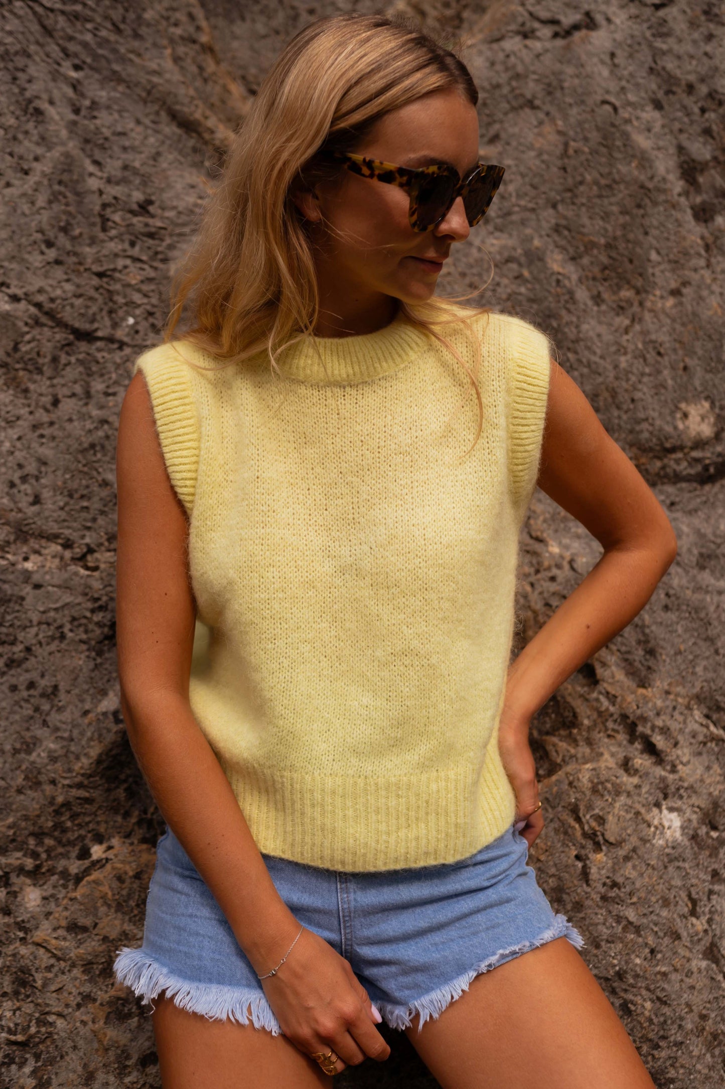 Yellow Murphy Sweater