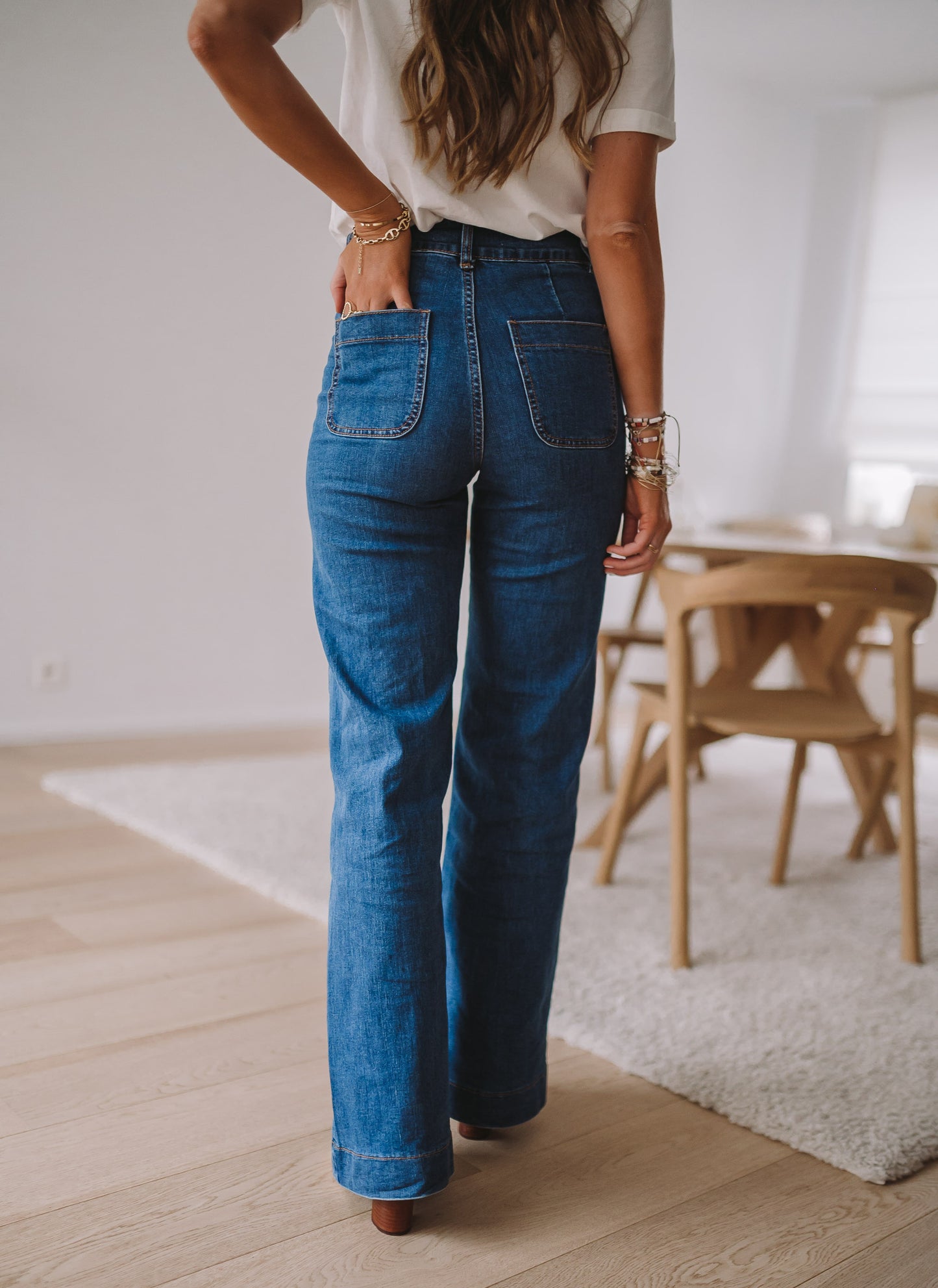 Middle Blue Hugues Jeans - Easy Clothes North America