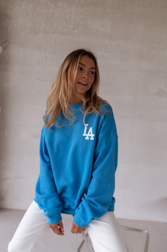 Blue Los Angeles Sweater