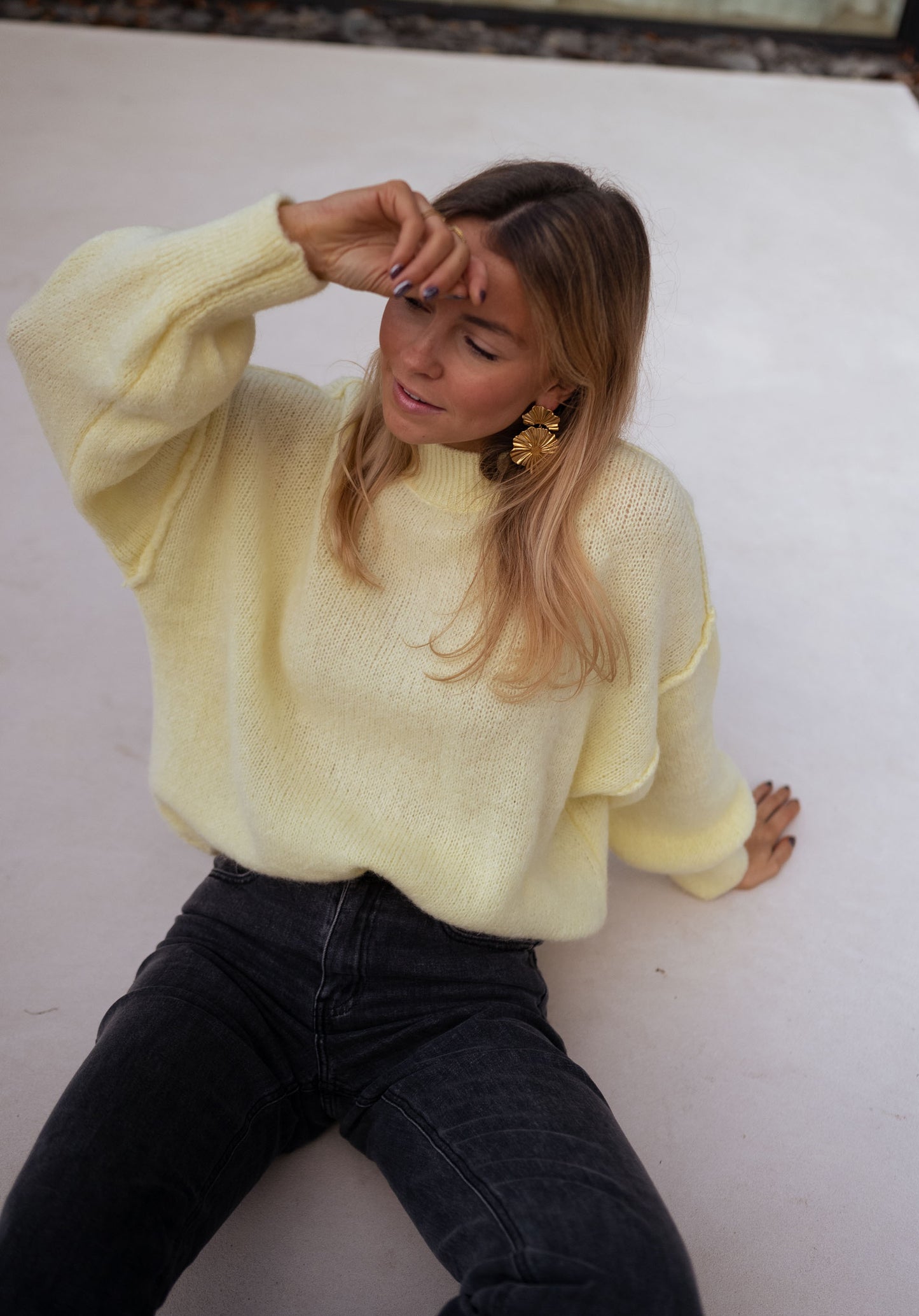 Yellow Eden Sweater