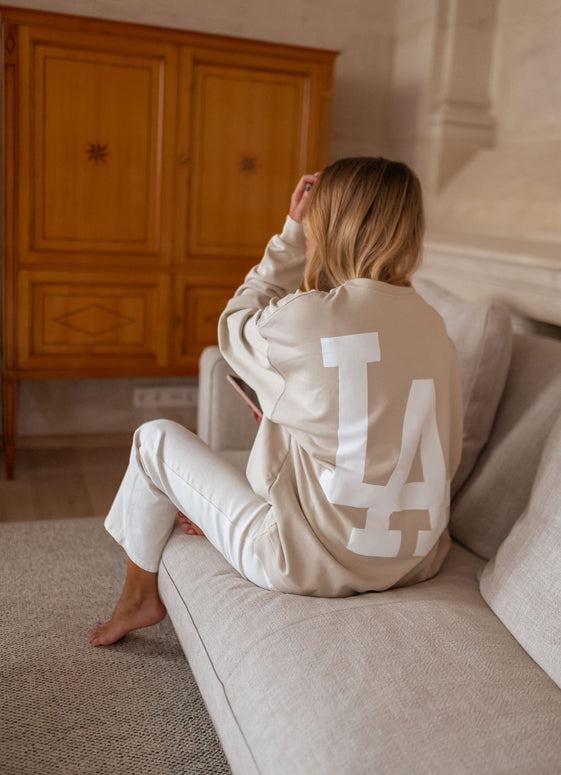 Beige Los Angeles Sweater