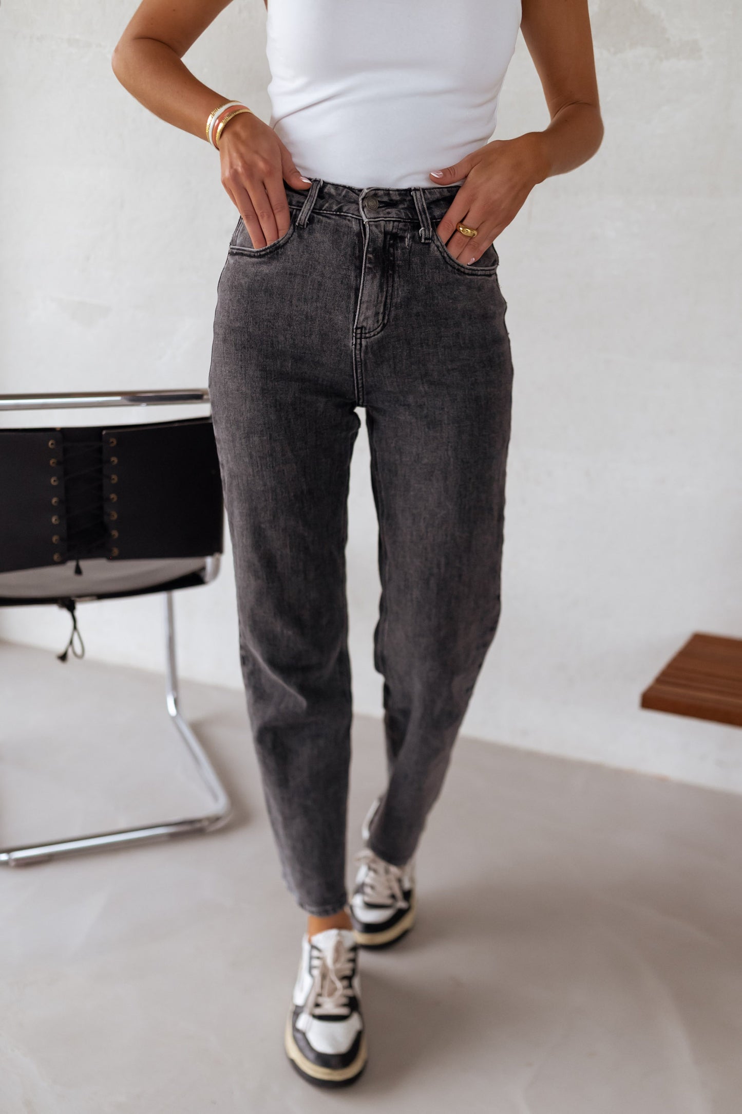 Grey Solan Jeans