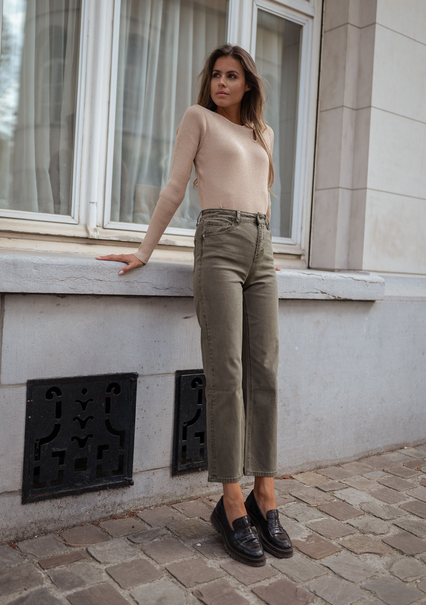 Khaki Solan Jeans